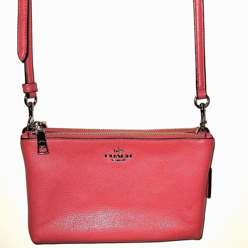 Coach Lyla Crossbody Peony Pink Pebble